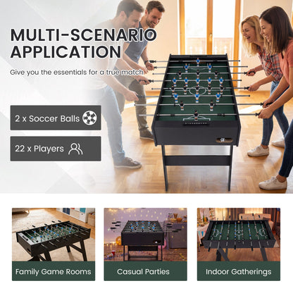 48 Inch Folding Foosball Table - Competition Size