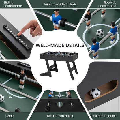 48 Inch Folding Foosball Table - Competition Size